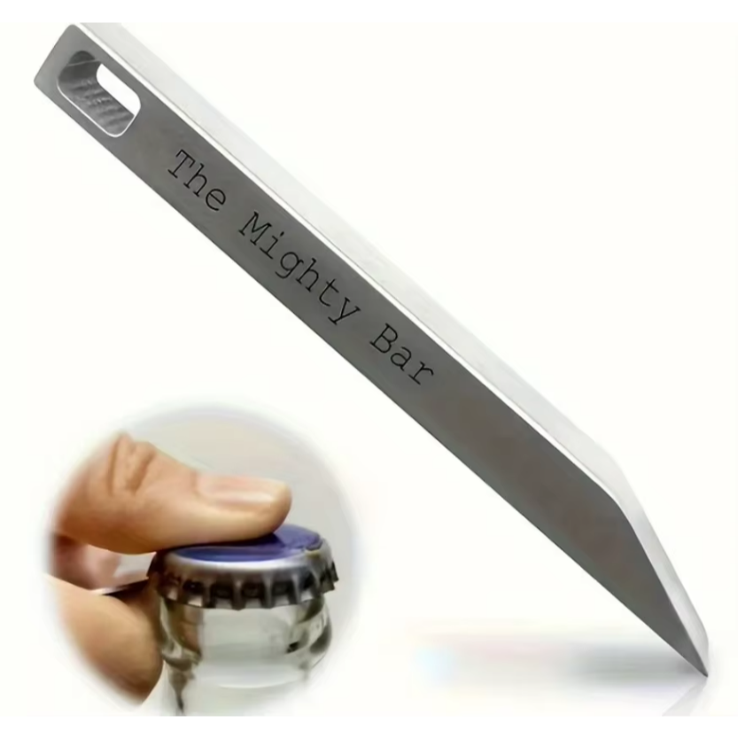 Keychain Multi Tool - Couteau de poche et ouvre-bouteille Mighty