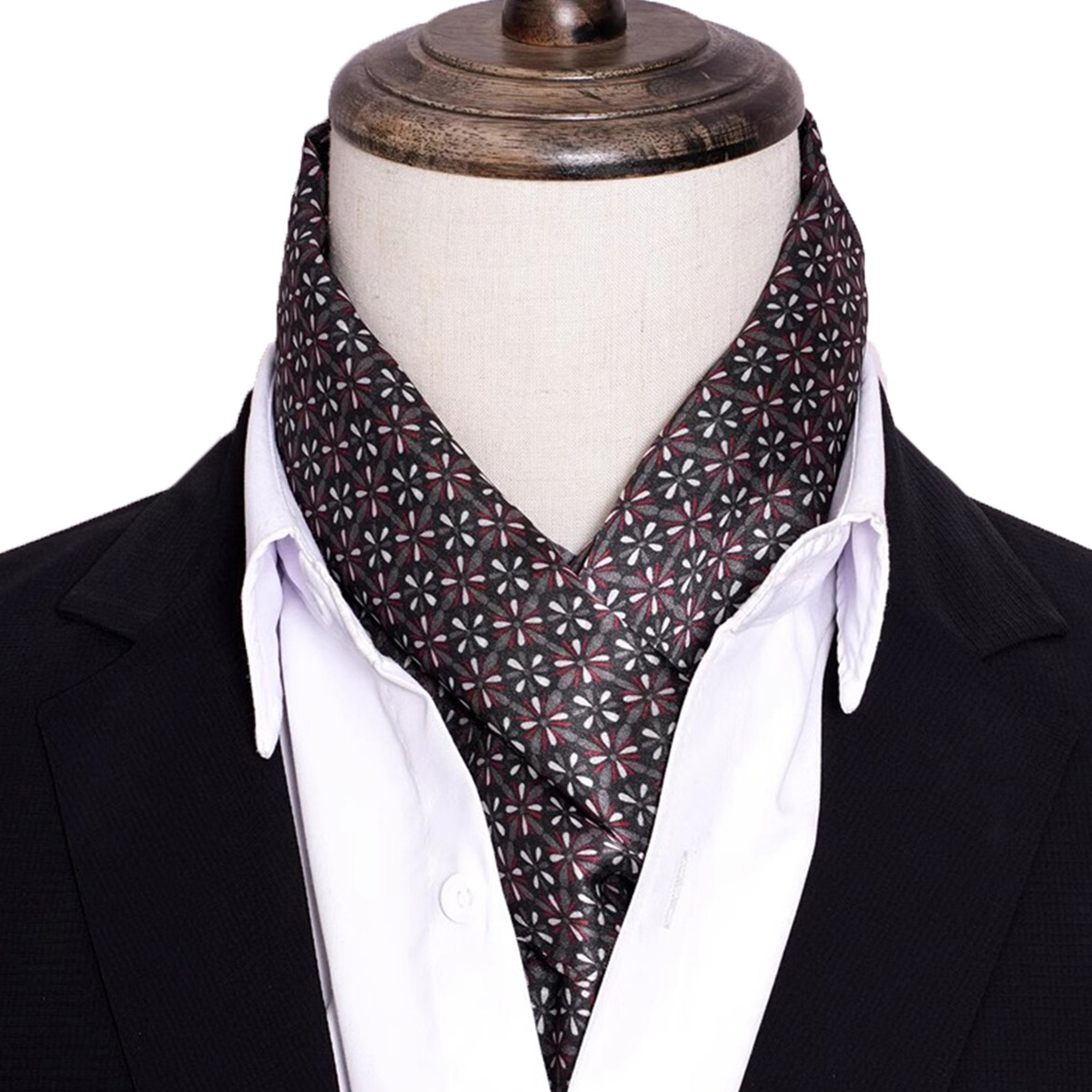 Men'S Accessories Premium - Nouveau foulard en soie à rayures