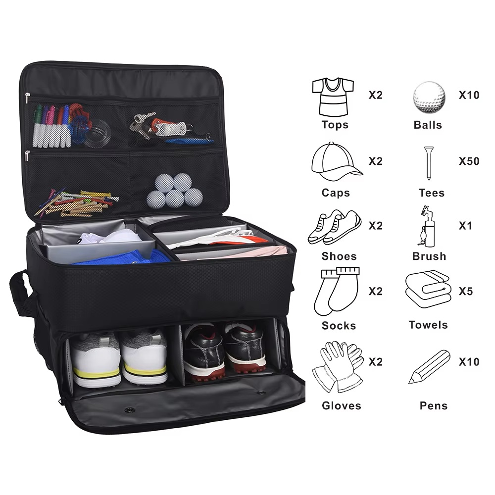 Men'S Accessories Golf - Organisateur de coffre de golf en