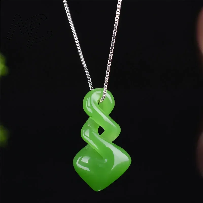 Men Accessories For Hand - Pendentif en Jade Hetian naturel de