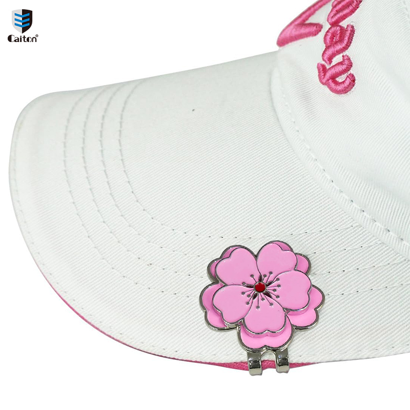 Men'S Accessories Golf - Clip magnétique Caiton Rose pour chapeau