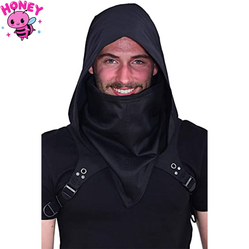 Medieval Men'S Accessories - Chapeau médiéval unisexe avec masque, accessoires