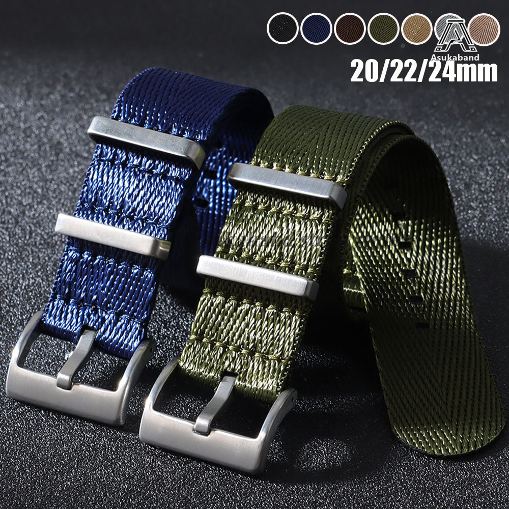 Men'S Accessories Premium - Bracelet noir 20mm 22mm 24mm, nouveau