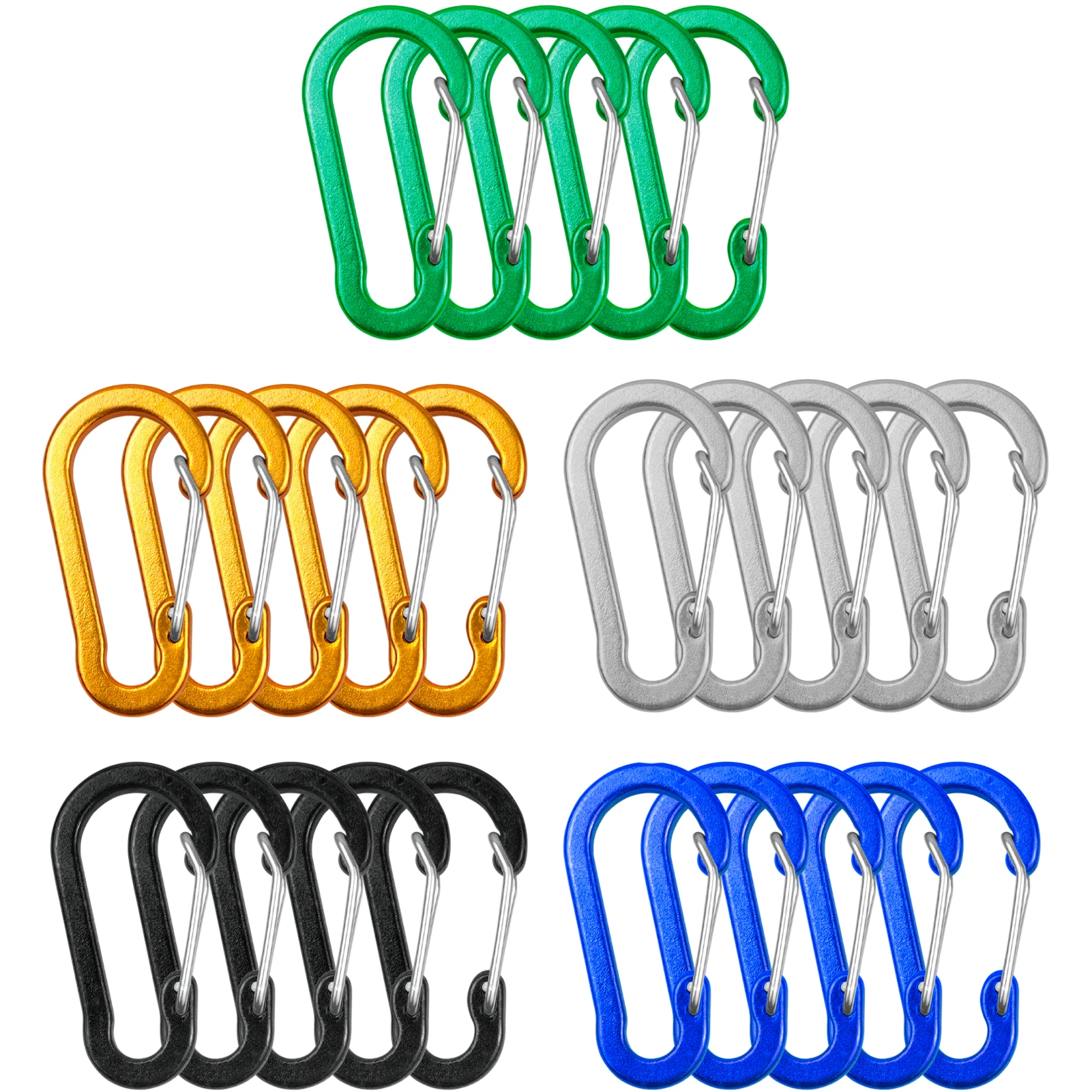 5/10/12 pièces mousqueton Clip - Keychain Multi Tool avis et prix