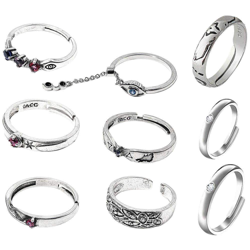 Anneaux Anime JJK Yuta Okkotsu - Men Accessories Gift Set avis et prix