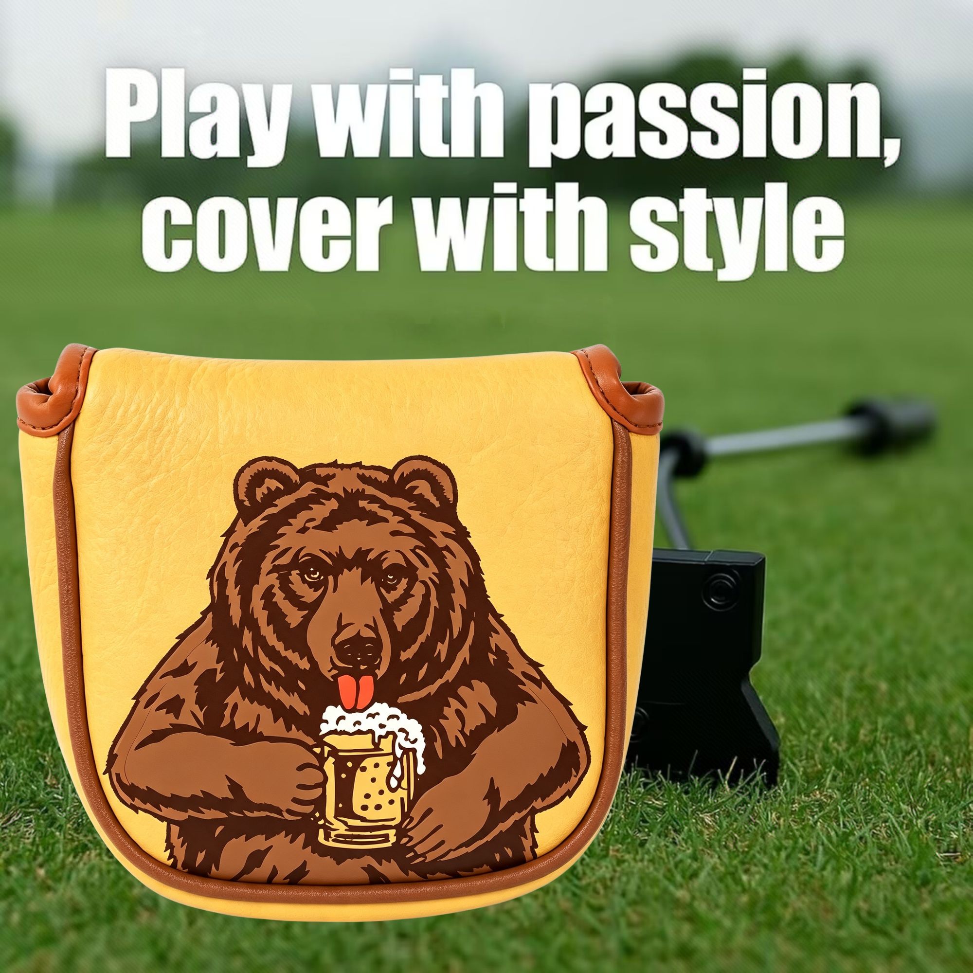 Housse de putter de golf brodé - Men'S Accessories Golf avis et prix