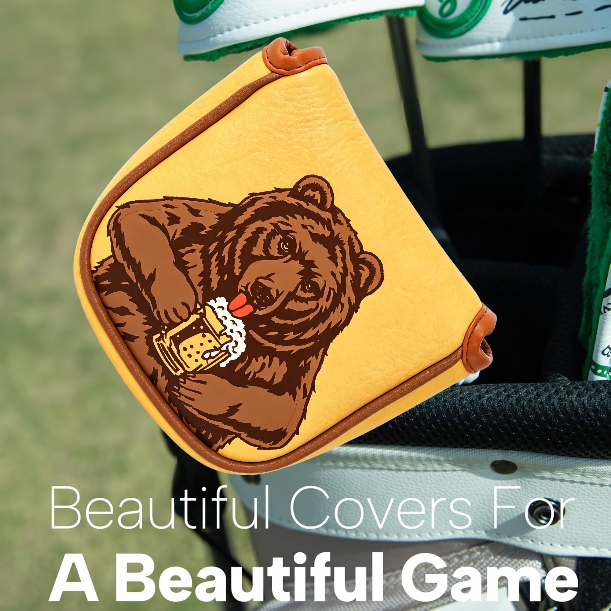 Housse de putter de golf brodé - Men'S Accessories Golf avis et prix