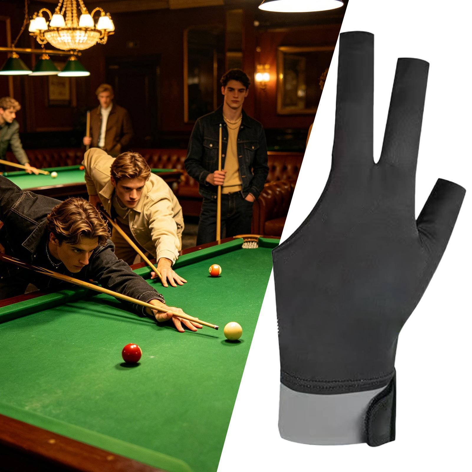 Gant de billard respirant à 3  - Men Accessories For Hand avis et prix