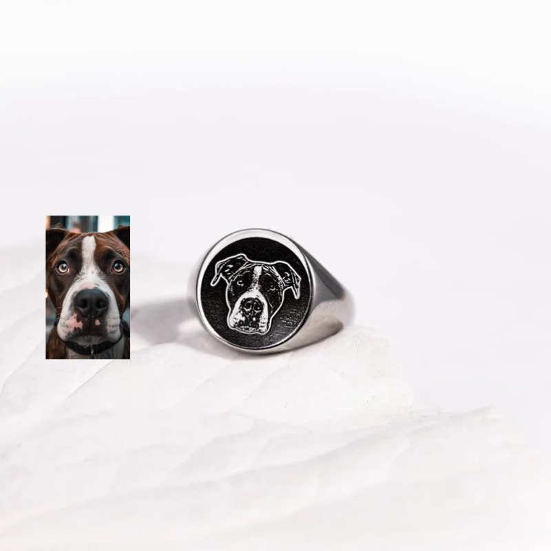 Bague signet personnalisée ave - Men Accessories Photos avis et prix