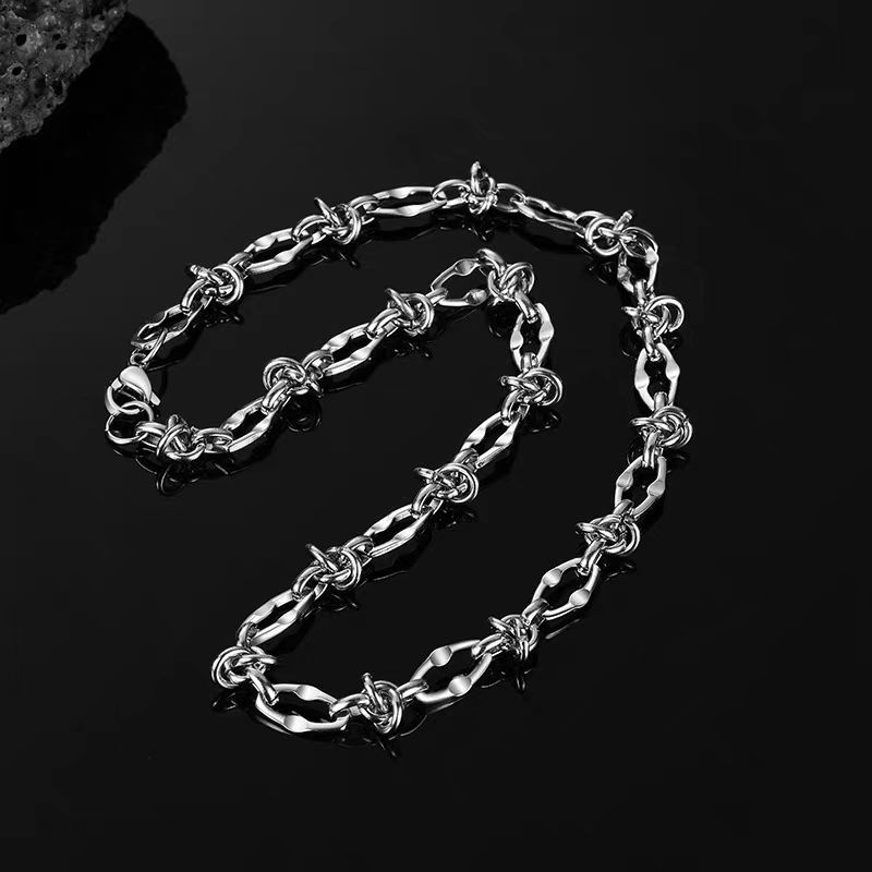 ASONSTEEL – collier chaîne en  - Men Accessories Singapore avis et prix