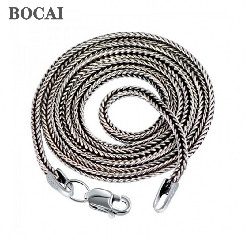 BOCAI – collier en os de serpe - Men Accessories Singapore avis et prix