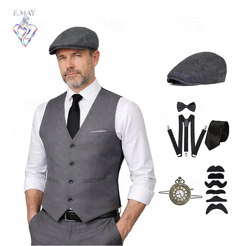 Costume de gangster des années - Medieval Men'S Accessories avis et prix