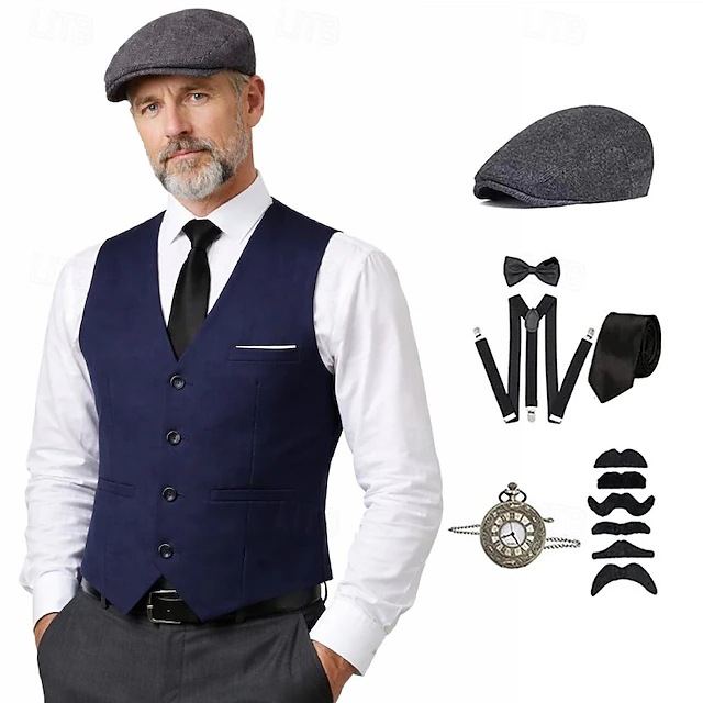 Costume de gangster des années - Medieval Men'S Accessories avis et prix