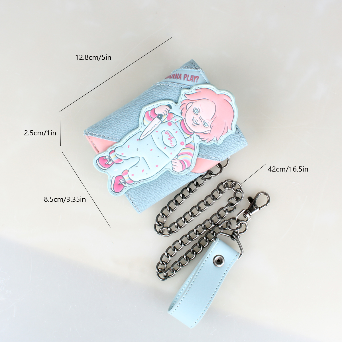 Portefeuille à chaîne triple p - Men Accessories Photos avis et prix