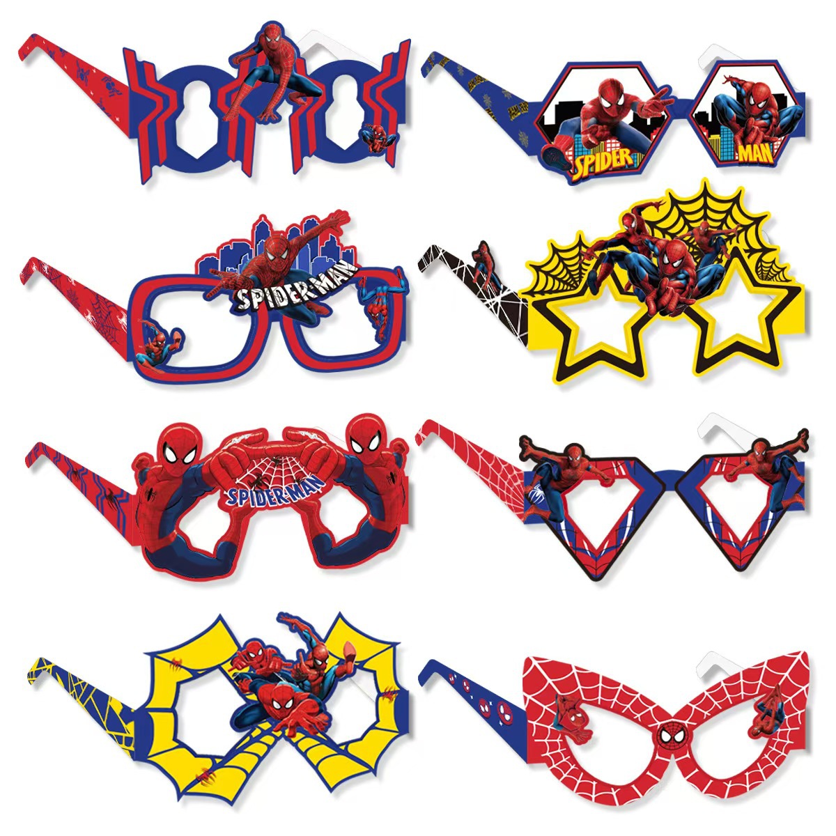 8 paires de lunettes Spider-Ma - Men Accessories Photos avis et prix