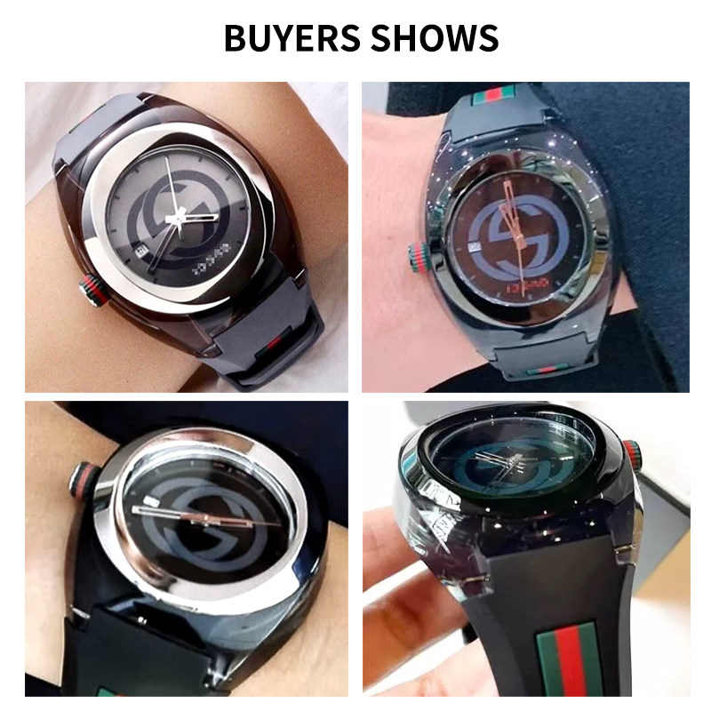 Bracelet de montre en caoutcho - Men'S Accessories Gucci avis et prix