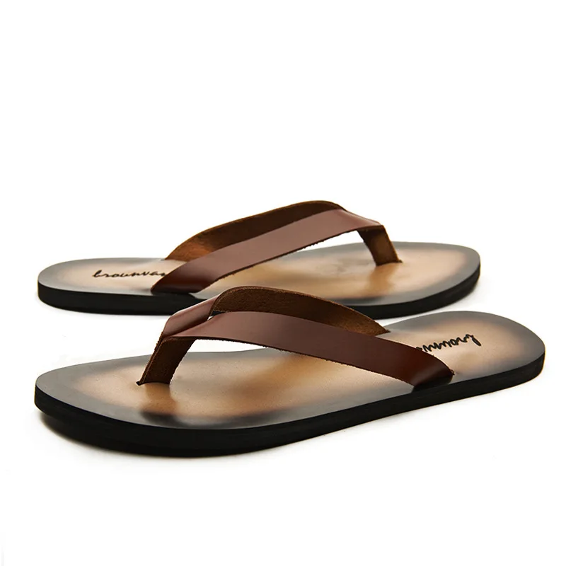 Classique en cuir véritable ho - Men'S Accessories Leather avis et prix