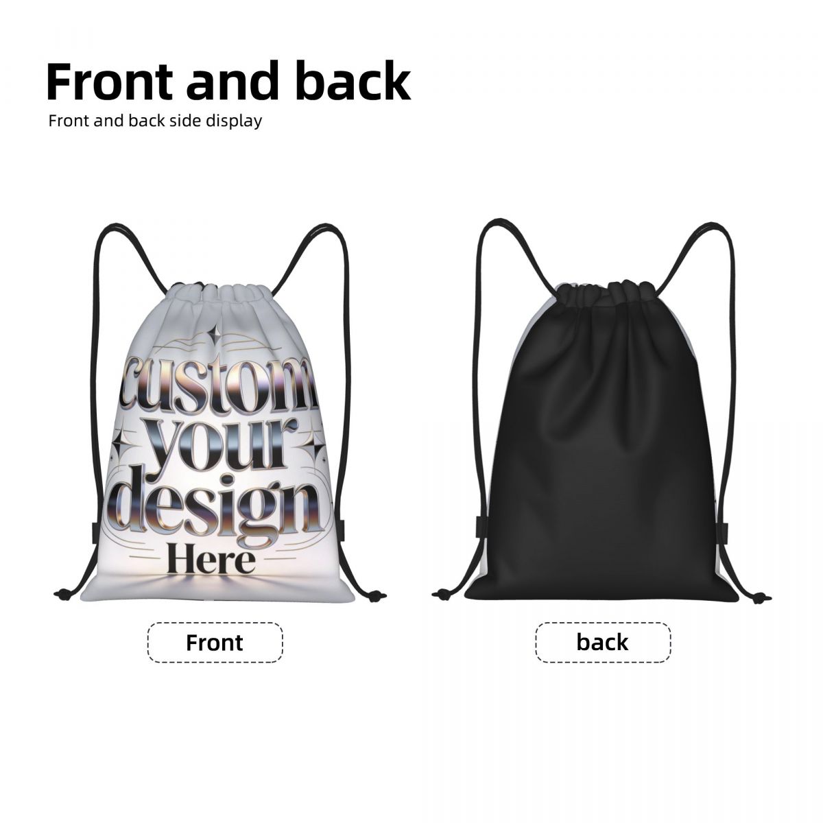Sacs à dos à cordon personnali - Men Accessories Photos avis et prix
