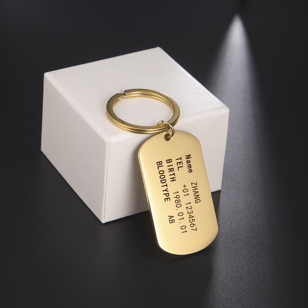 Porte-clés avec étiquette de c - Men Accessories Silver avis et prix