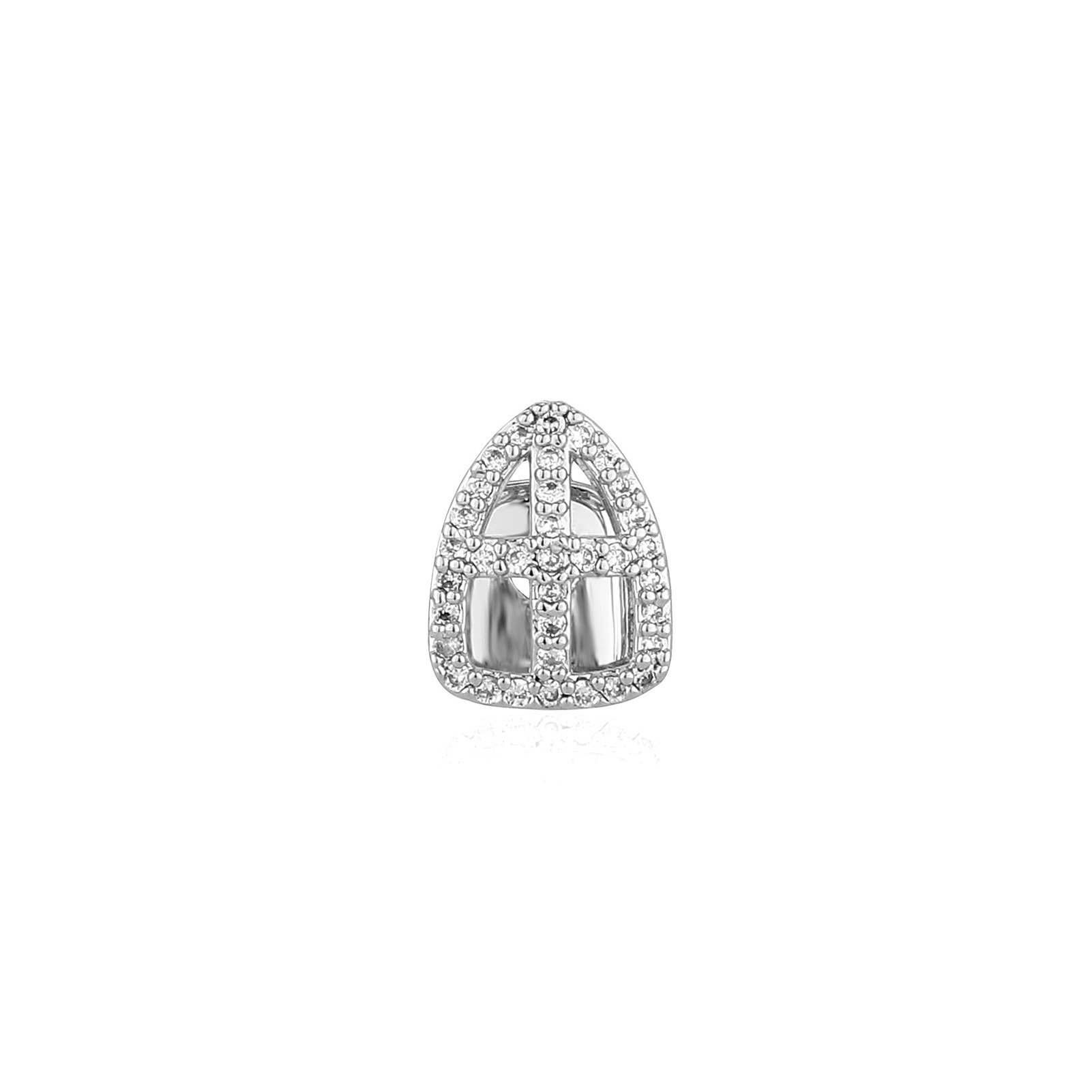 Grillz dentaire unique en CZ a - Men Accessories Silver avis et prix