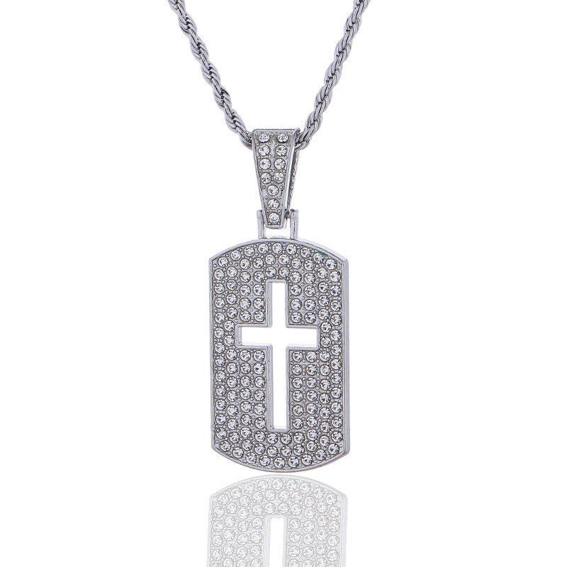 Collier pendentif Hip Hop, pol - Men Accessories Singapore avis et prix
